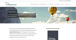 Desktop Screenshot of gettrilogypartners.com